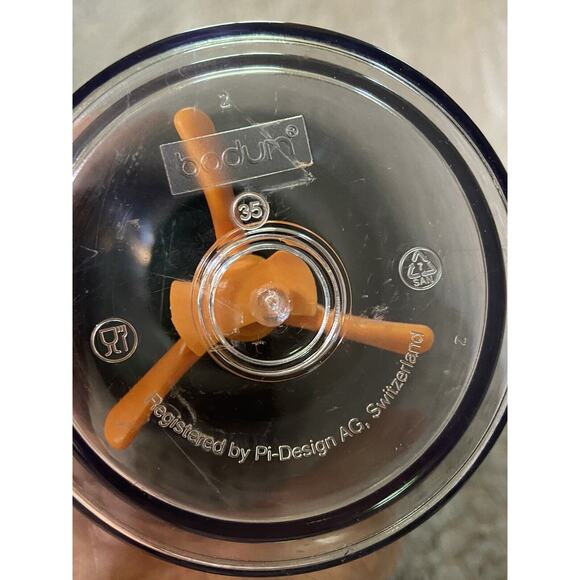 Starbucks VIA Ready Brew Swirl Tumbler by BODUM Switzerland Pump & Swirl 16 oz - Picture 6 of 10